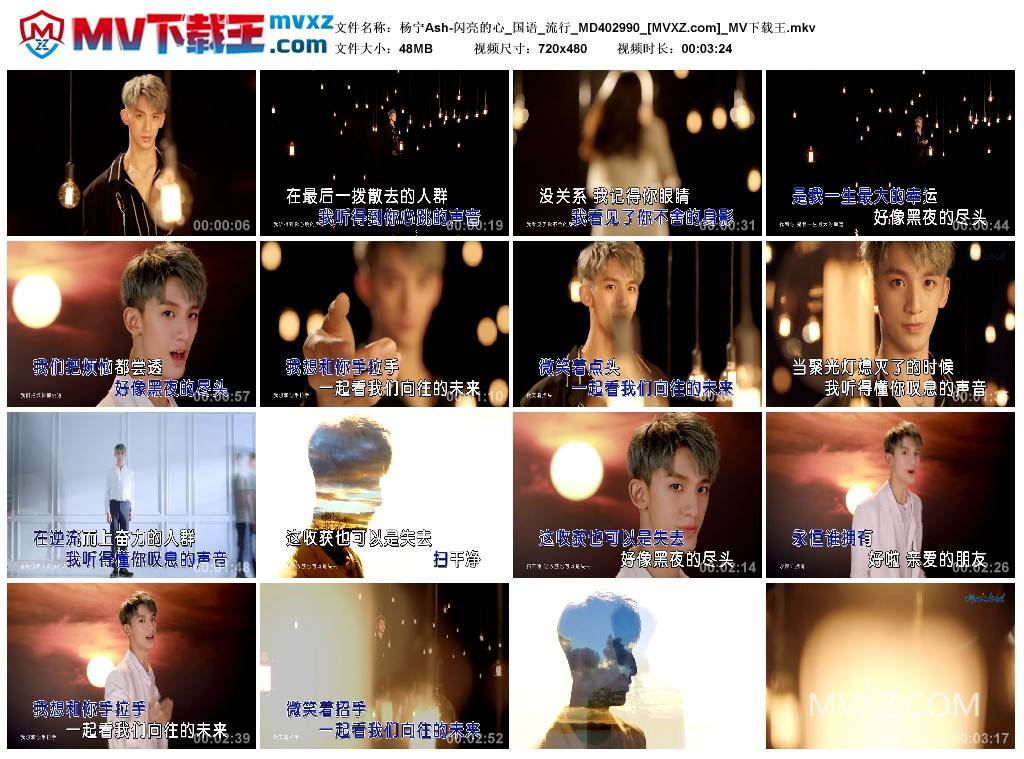 杨宁Ash-闪亮的心_国语_流行_MD402990